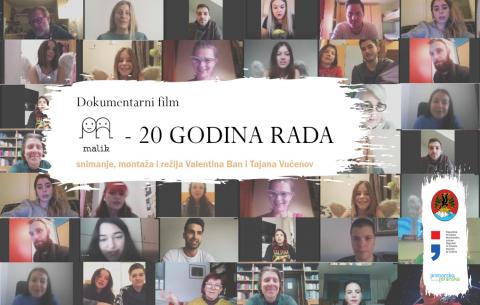 Dokumentarni film - MALIK 20 GODINA RADA - Slika 1